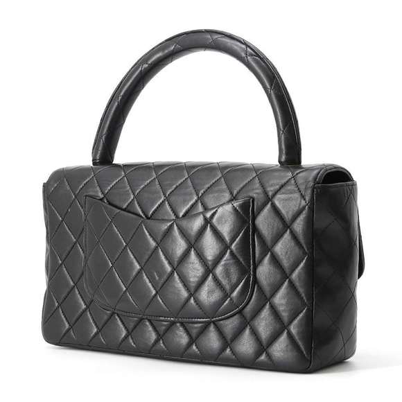 Chanel Bag Coco Matelasse Black Parent-Child Mark Lambskin - Picture 1 of 16